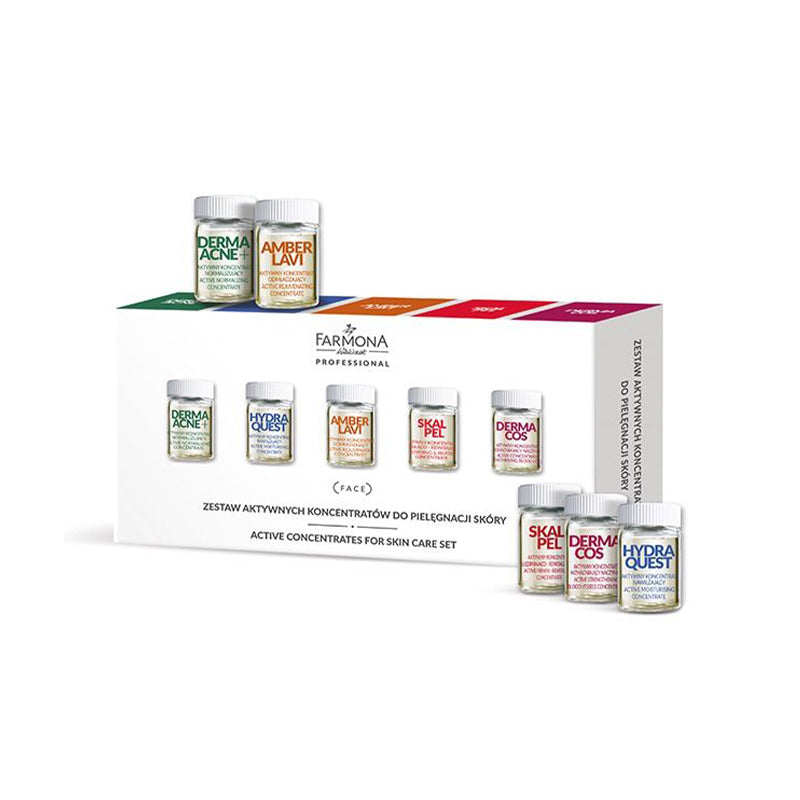 Set Farmona de concentrate active pentru îngrijirea pielii 10 x 5 ml