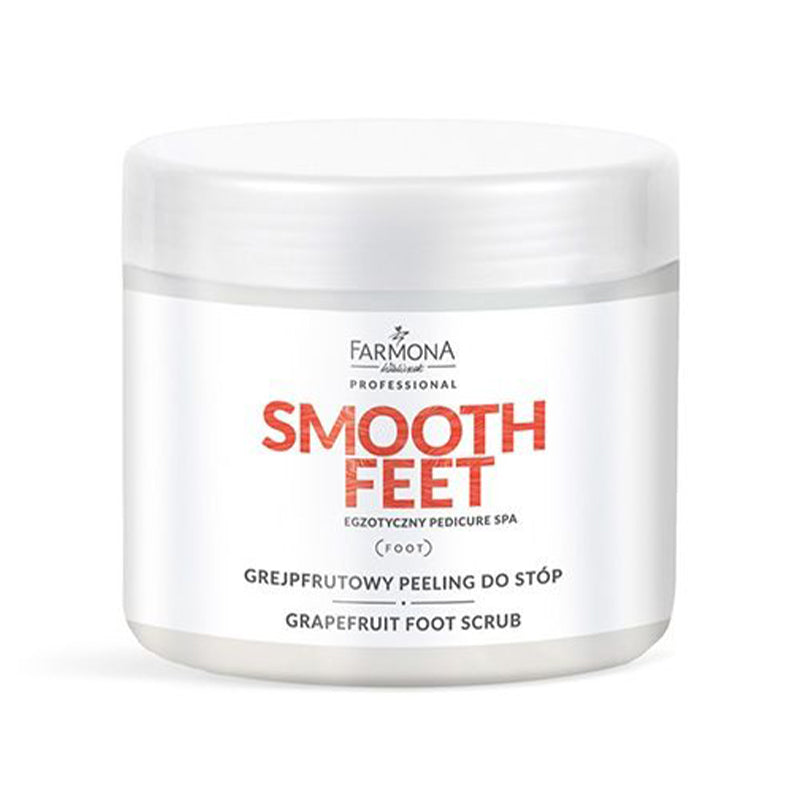 Peeling pentru picioare cu grapefruit și periuță de dinți Farmona Smooth Feet 500g