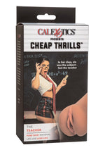 Masturbator ieftin Thrills The Teacher caramel TPE 14 cm