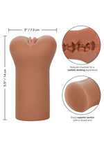 Masturbator ieftin Thrills The Teacher caramel TPE 14 cm
