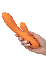 Vibrator Calexotics Newport Beach Babe Bunny Portocaliu USB 21,5 cm