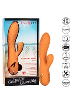 Vibrator Calexotics Newport Beach Babe Bunny Portocaliu USB 21,5 cm