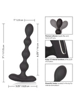 Mărgele subțiri Eclipse Negre