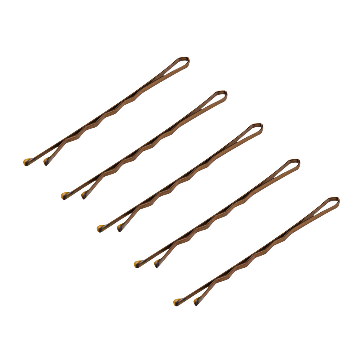 Agrafe de păr pentru coafură 120 buc E-57 5,6 cm aurii
