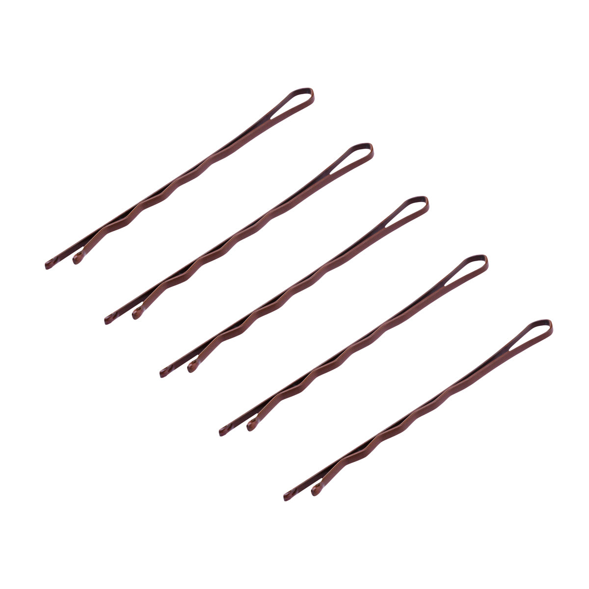 Agrafe de păr pentru coafură E-58 120 buc 5,6 cm cupru