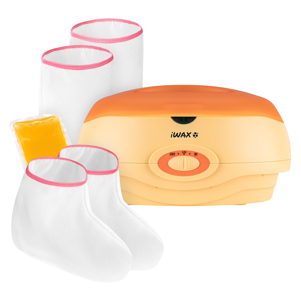Set de topitor de ceară Activeshop 300W galben XL