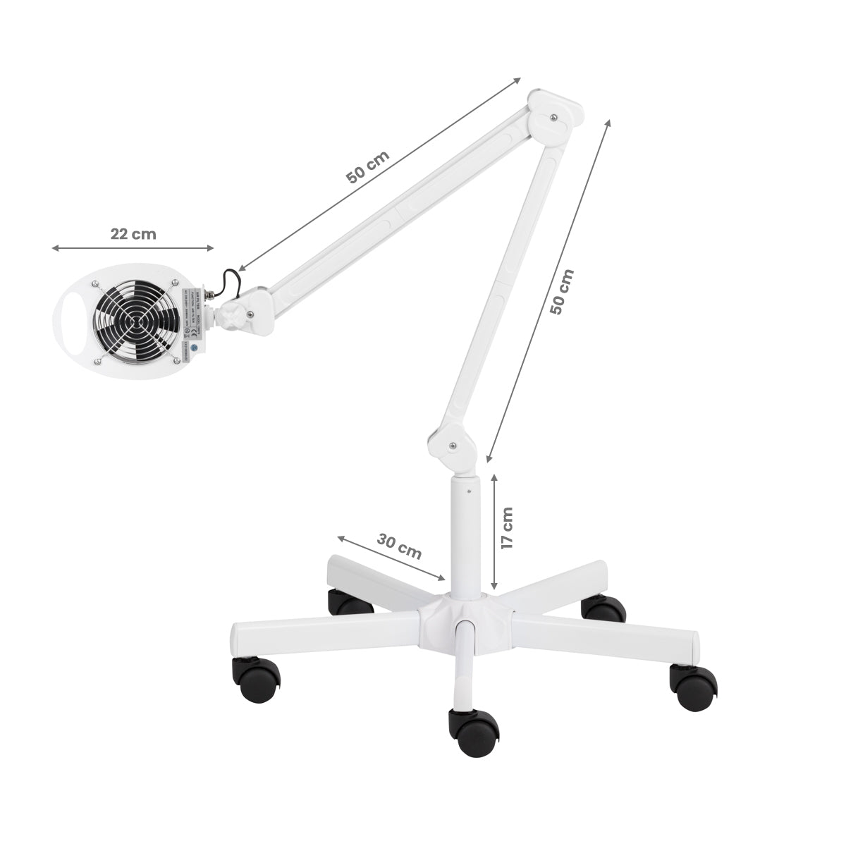 Colector de praf cu pantograf Momo 6606