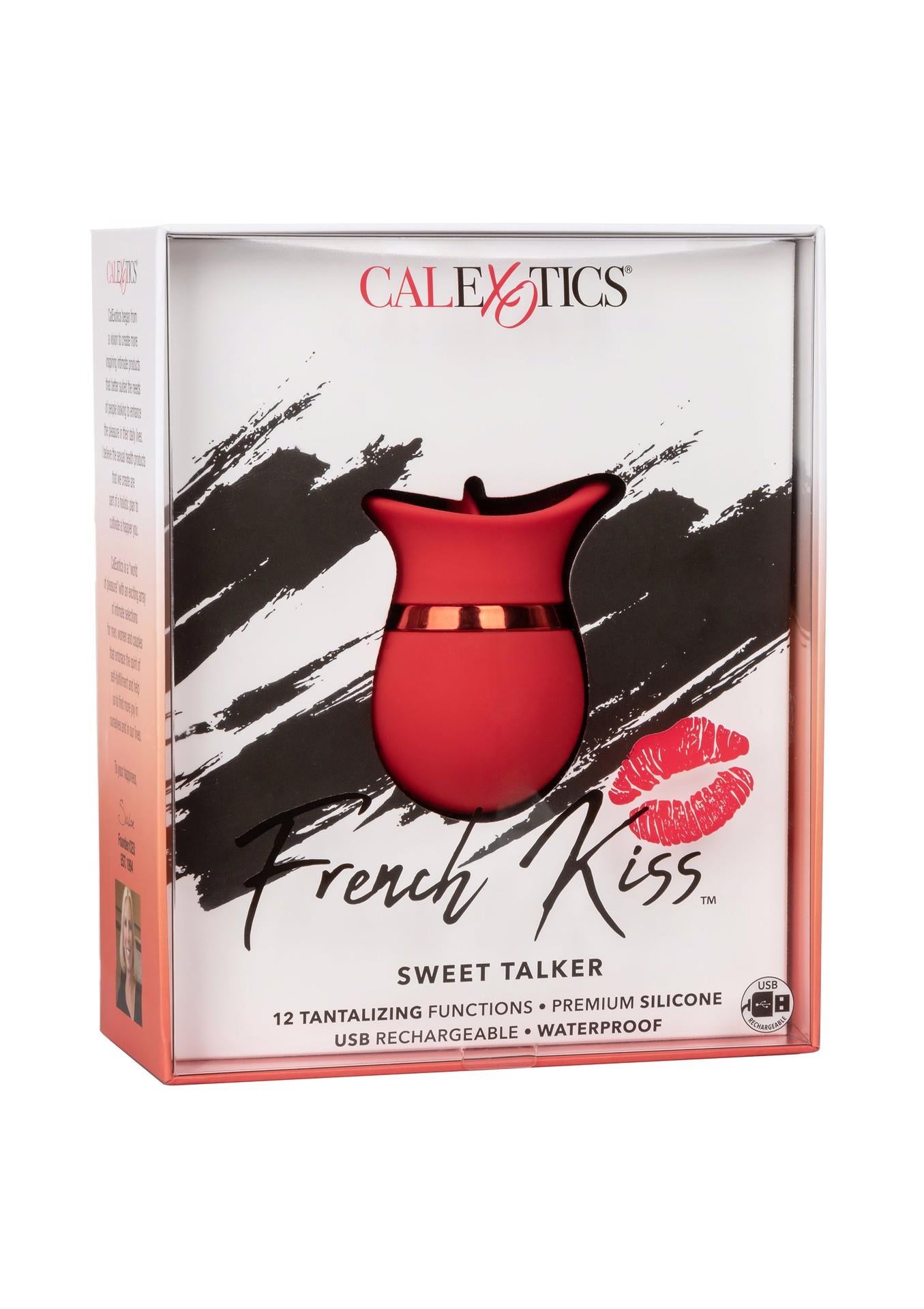 Stimulator Clitoridian French Kiss Sweet Talker Roșu