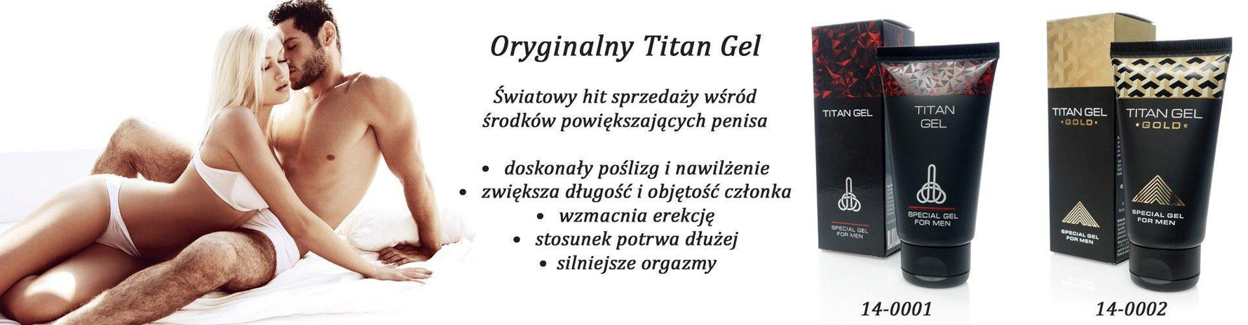 Gel de mărire Titan Gel 50ml