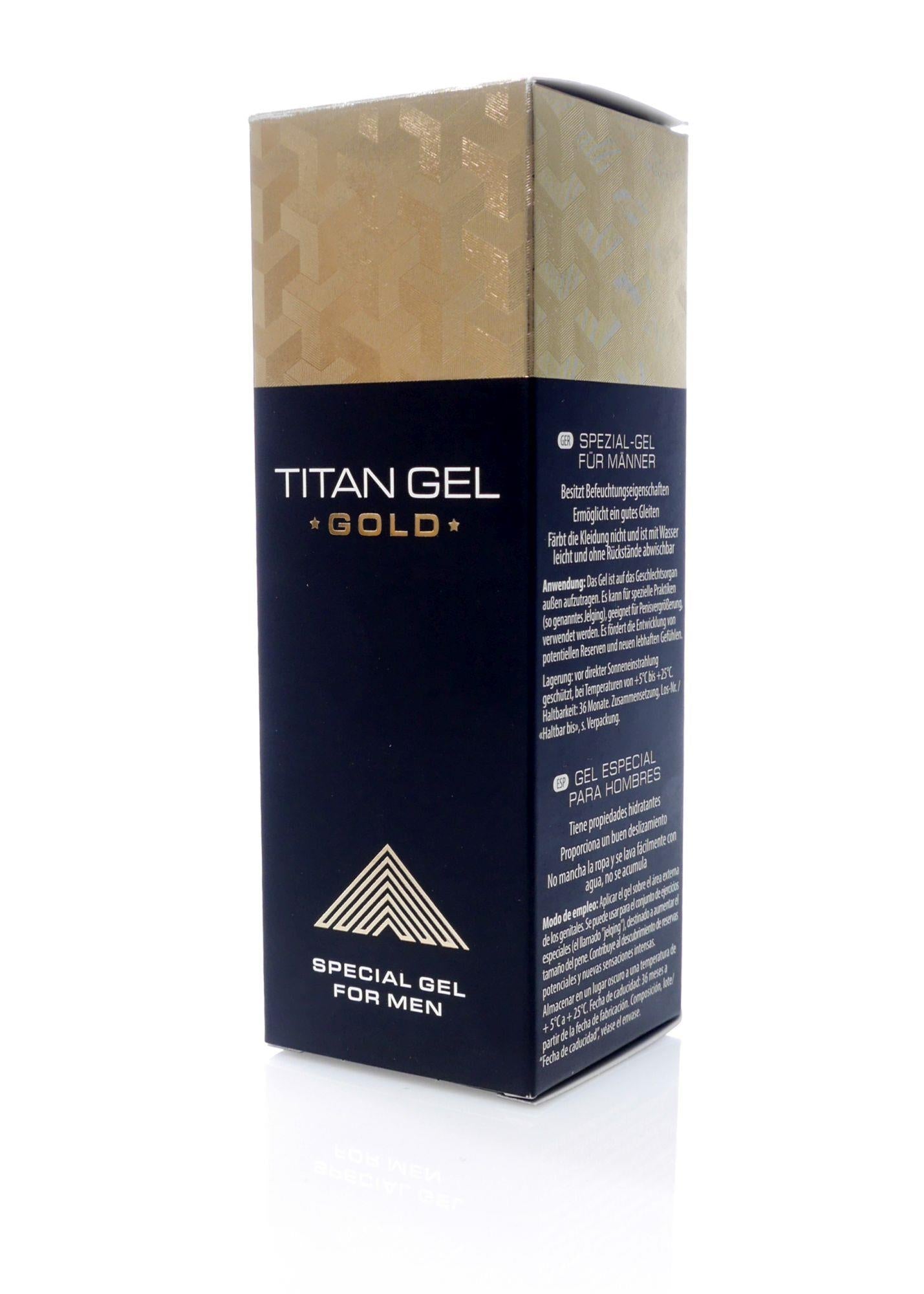 Gel de mărire Titan Gel Gold 50ml