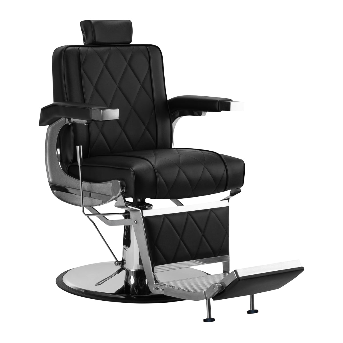 Scaun de frizerie Hair System BM88066 negru