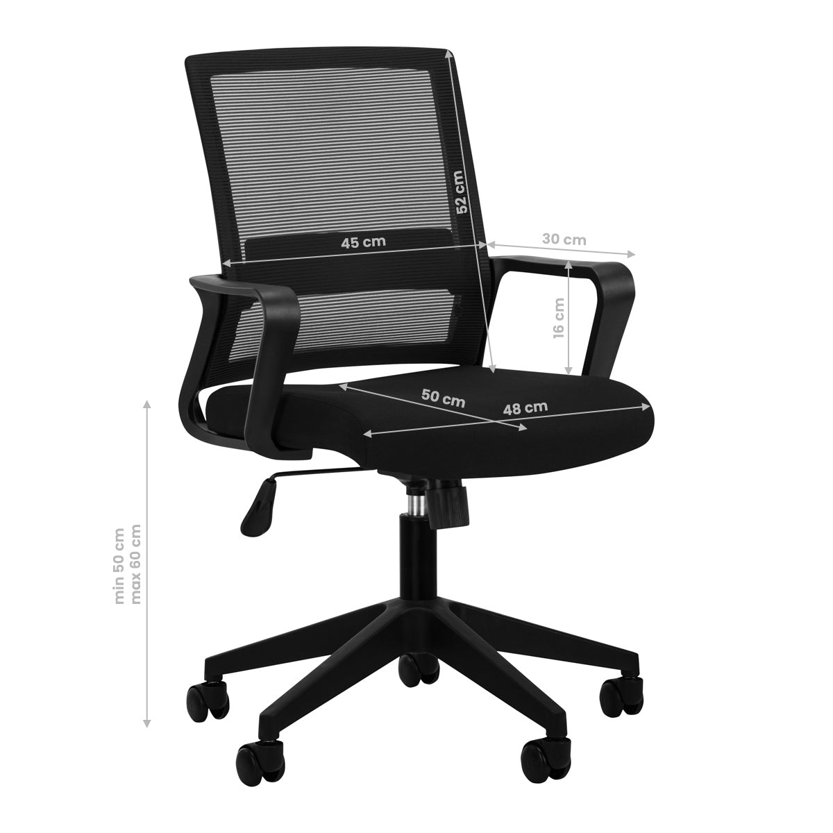 Scaun de birou QS-11 negru