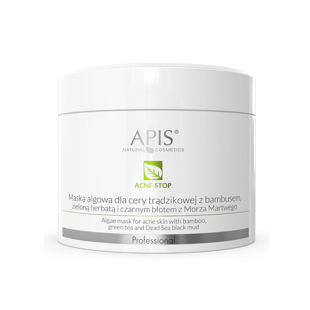 Mască acne-stop cu alge Apis pentru ten predispus la acnee 100 g