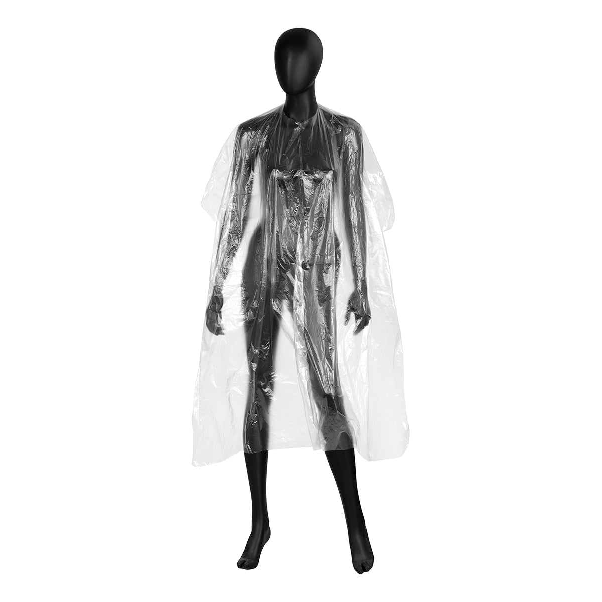 Pelerină de unică folosință pentru coafură/frizerie 120 x 150 cm 100 bucăți