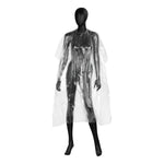Pelerină de unică folosință pentru coafură/frizerie 120 x 150 cm 100 bucăți