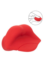 Muah Calexotics Mini Vibrator Silicon Roșu 8,3 cm