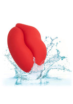 Muah Calexotics Mini Vibrator Silicon Roșu 8,3 cm