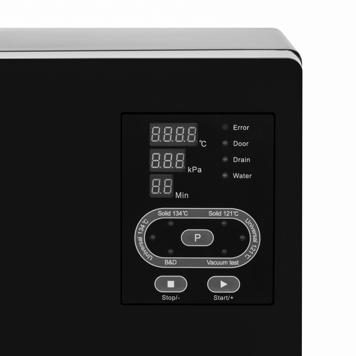 Autoclavă Lafomed Standard Line LFSS12AA cu LED și imprimantă, 12 L, clasa B, medicală, neagră