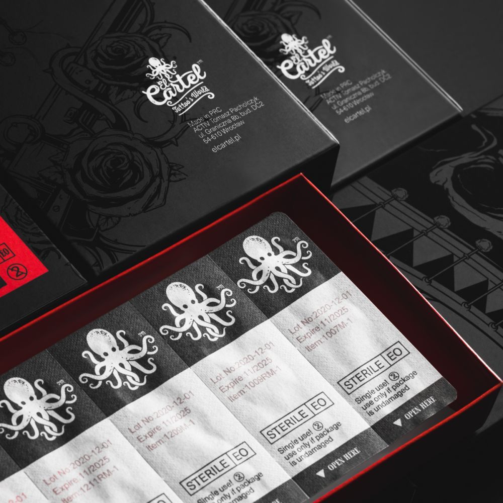 Cartuș de tatuaje El Cartel 0.30 23 Soft Edge Magnum MT 10 buc.