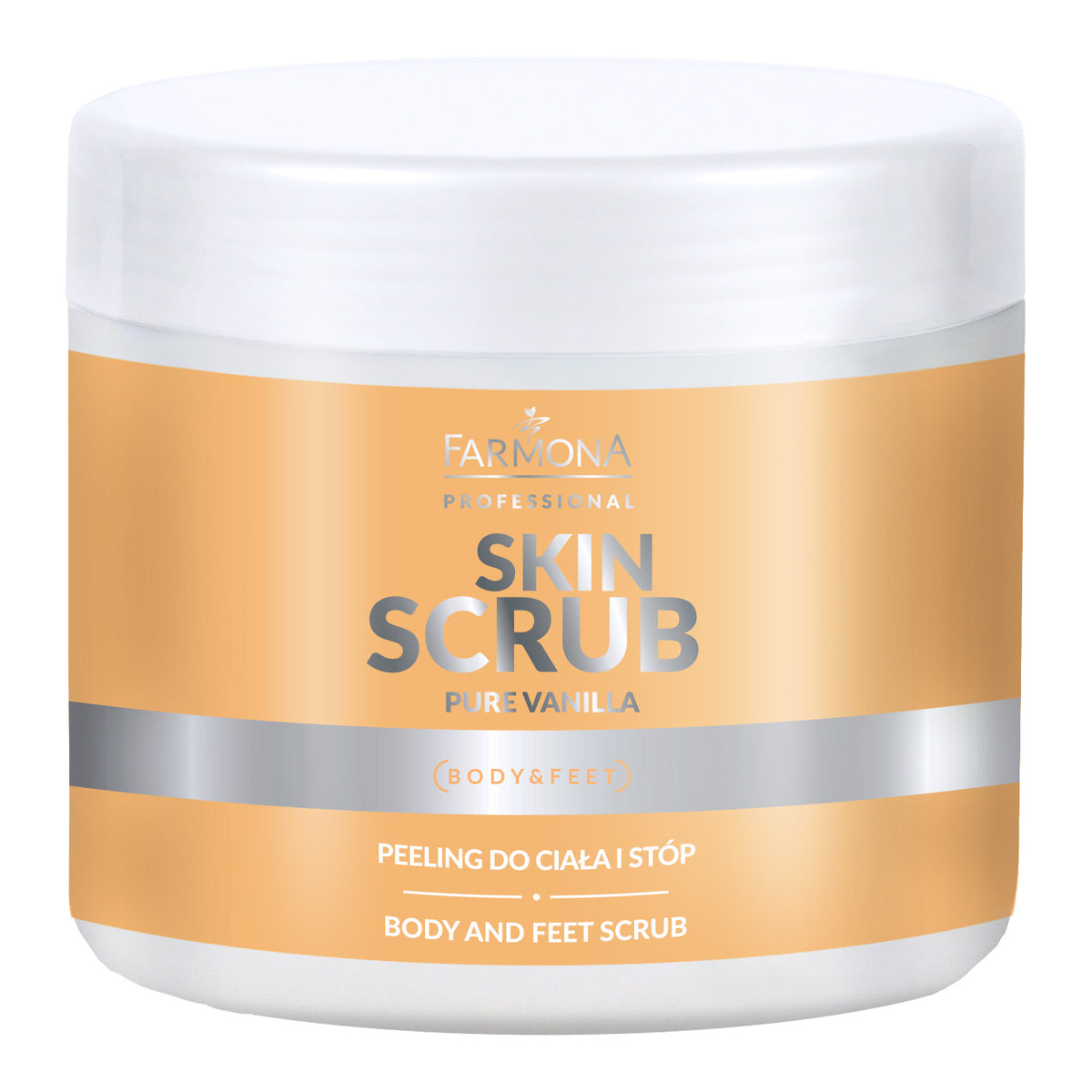 Scrub pentru corp și picioare cu vanilie pură Farmona 500 g