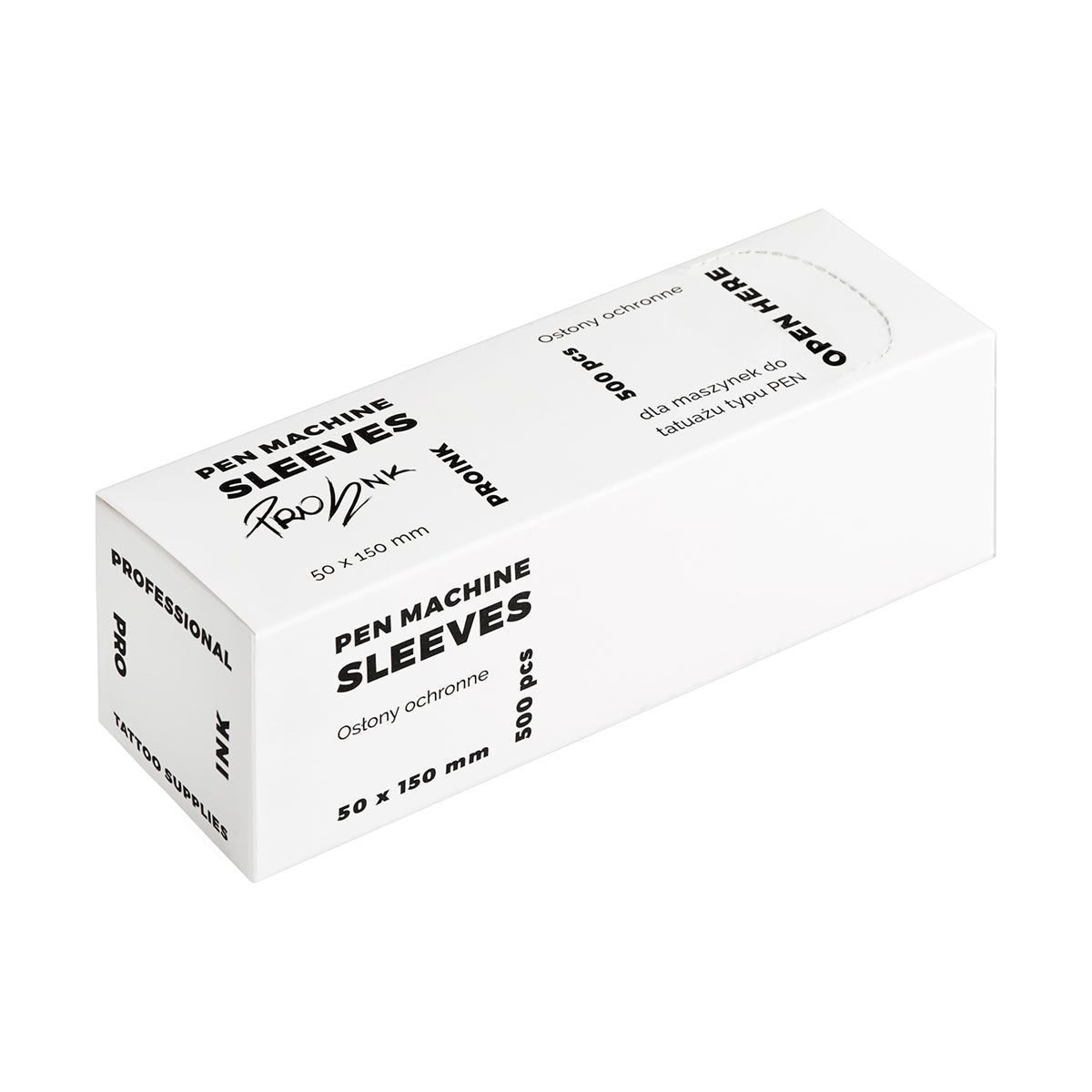 Folii de protecție PRO INK pentru mașini tip stilou pentru PMU - 500 buc.