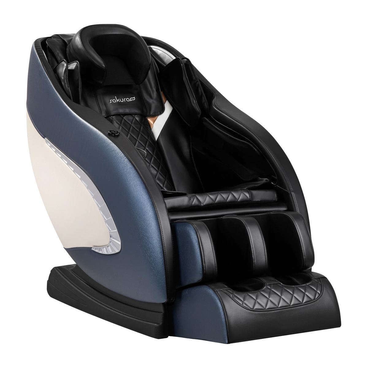 Scaun de masaj Sakura Classic 305 albastru