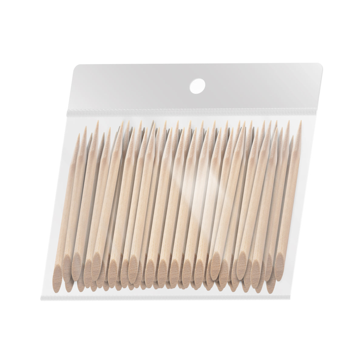 OCHO NAILS Bețișoare din lemn pentru cuticule 6,5 cm 100 buc.