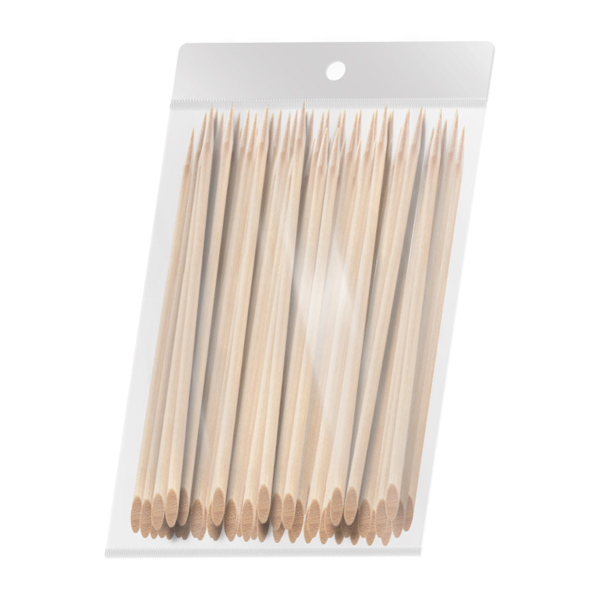 OCHO NAILS Bețișoare de lemn pentru cuticule 15 cm 100 buc.