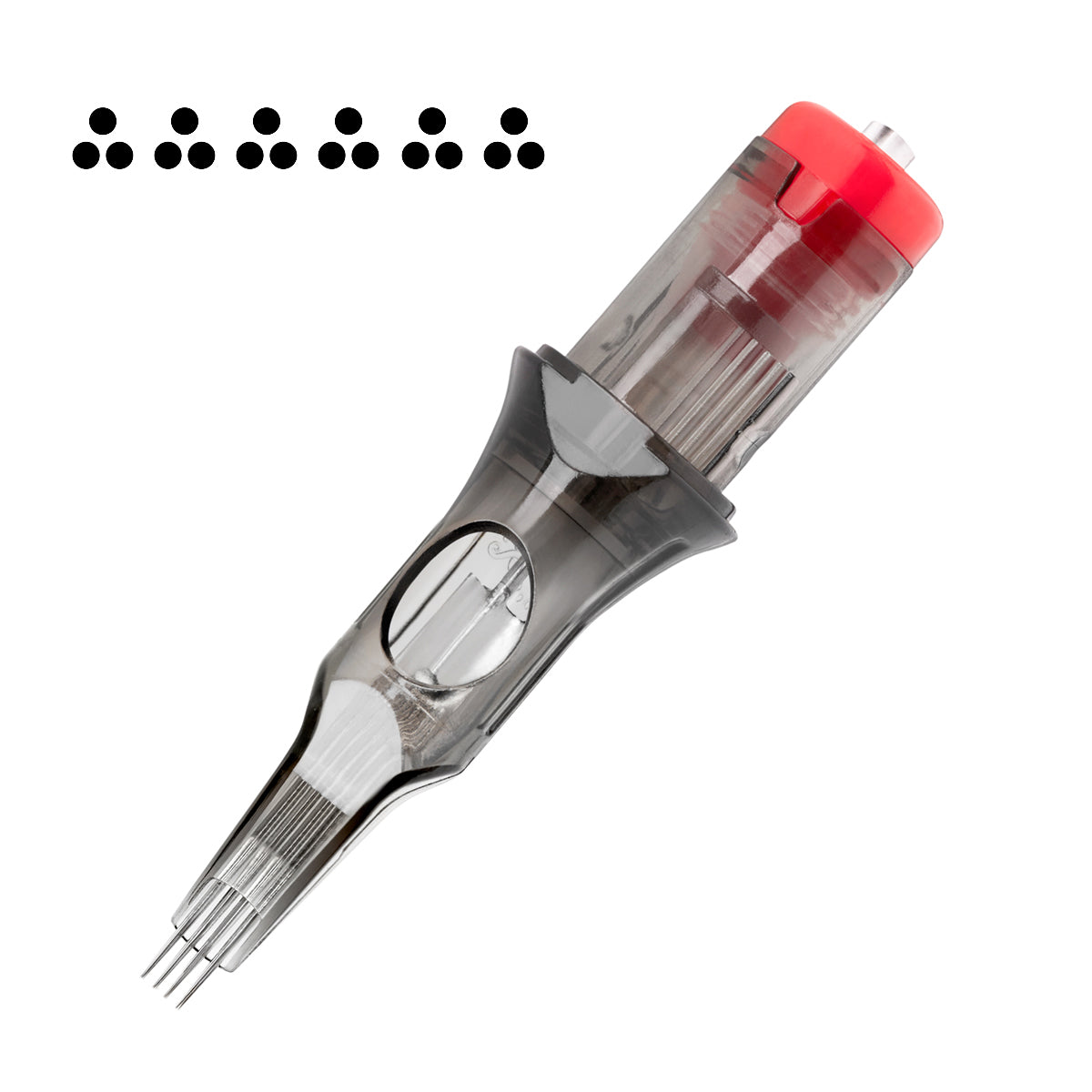 Cartuș de tatuaje El Cartel V2 - 6 InRow 0.35 3RLX Long Taper 10 buc.