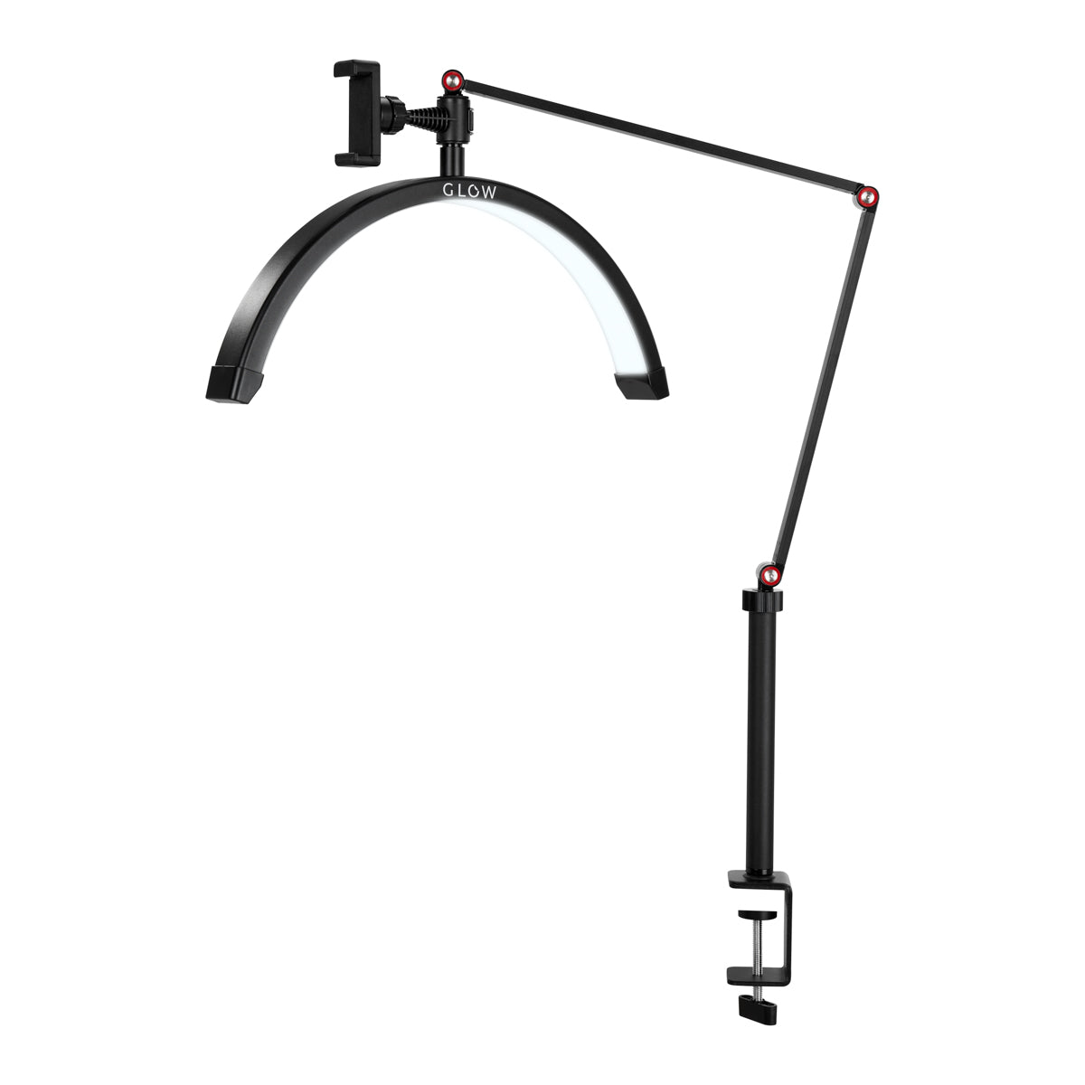 Lampă de masă Glow MX3 pentru tratamente, neagră