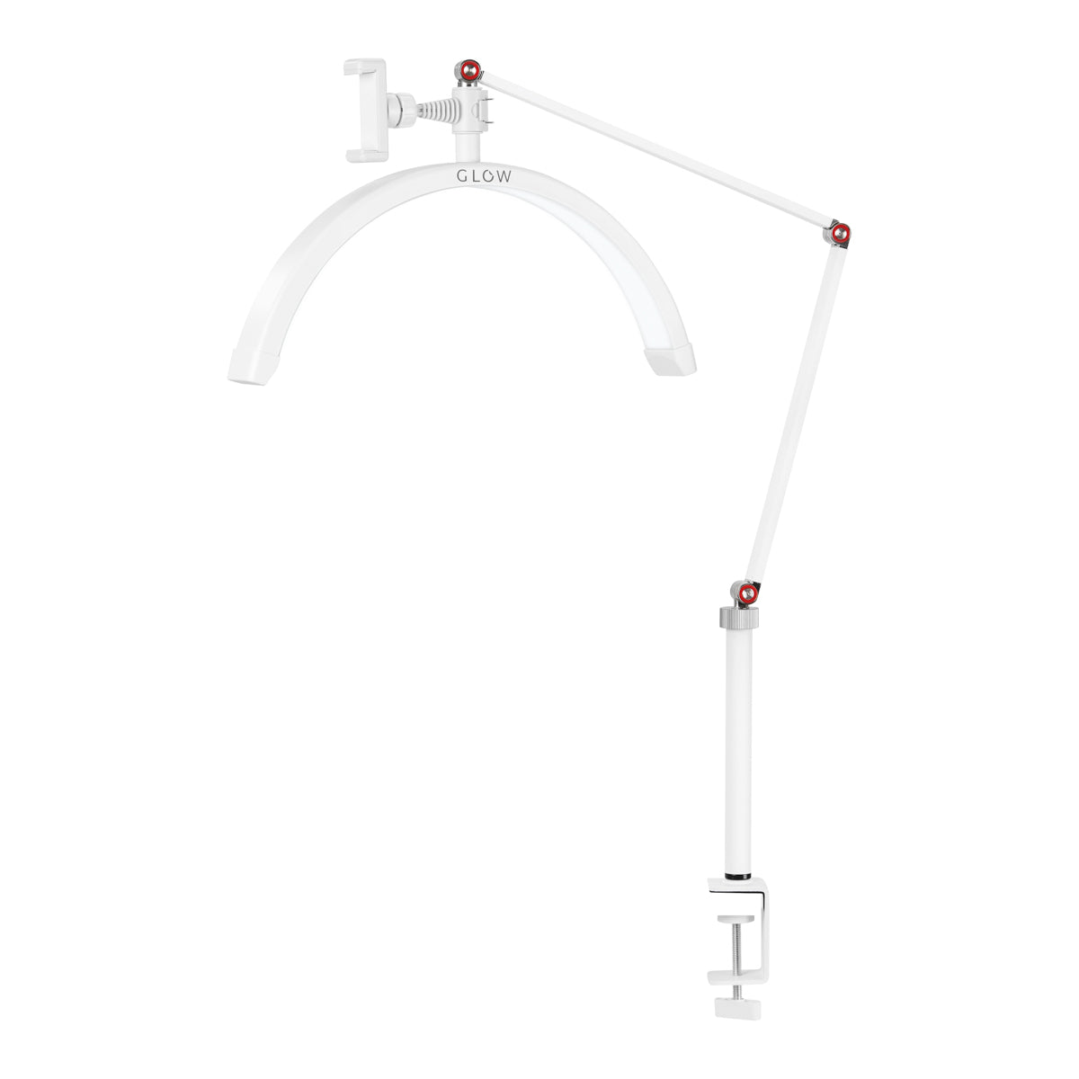 Lampă de masă Glow MX3, albă, 20W
