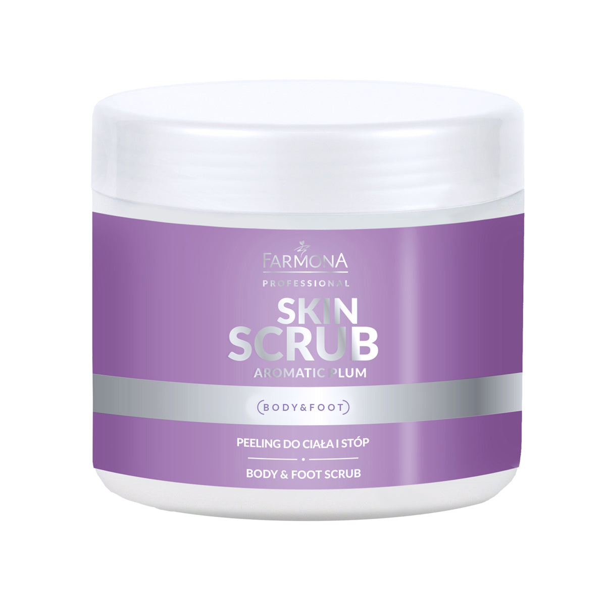 Scrub pentru corp și picioare cu prune aromatice Farmona Skin scrub 500 g