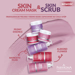 Scrub pentru corp și picioare cu prune aromatice Farmona Skin scrub 500 g
