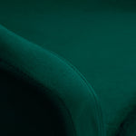 Fotoliu rotativ 4Rico QS-BL14G verde catifea