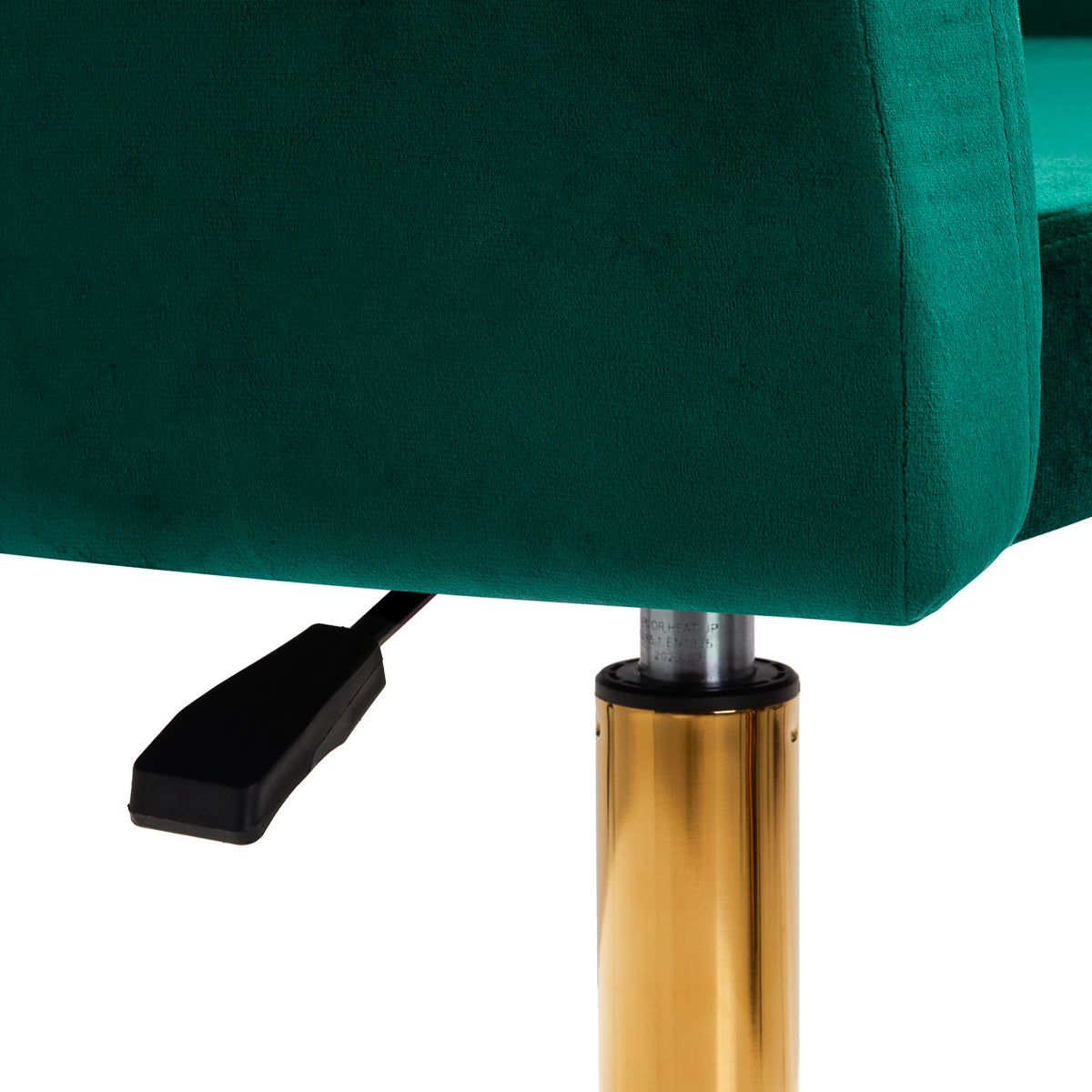 Fotoliu rotativ 4Rico QS-BL14G verde catifea