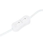 Lampă de tavan iluminată cu stâlp, frizerie, BB-02, auriu, mare