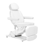 Scaun cosmetic electric Sillon Classic, 3 motoare, alb