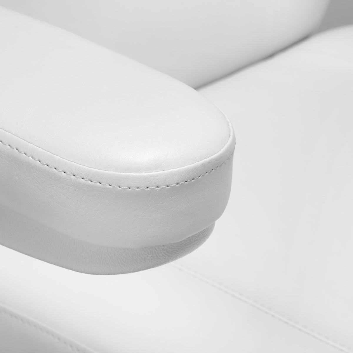 Scaun cosmetic electric Sillon Classic, 3 motoare, alb