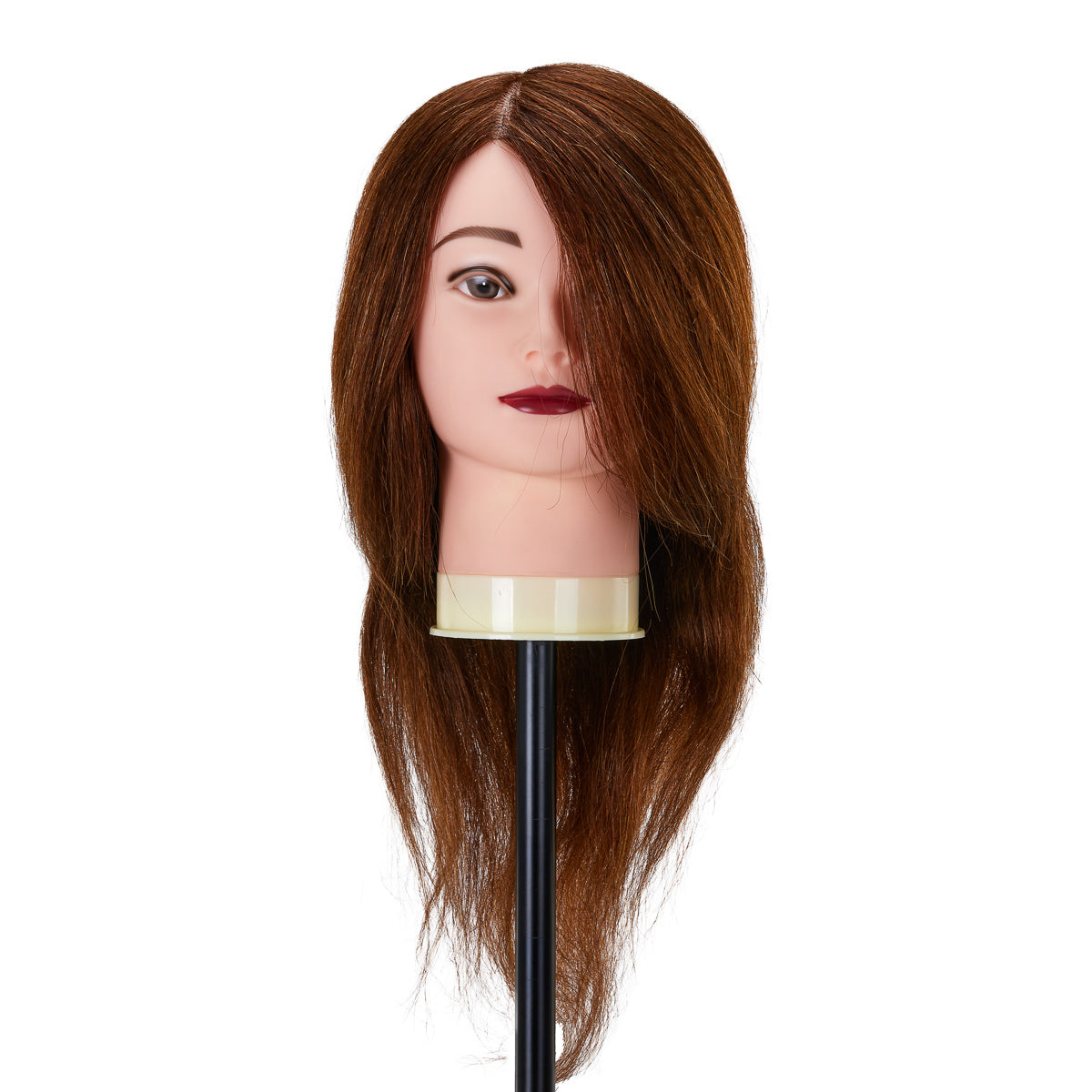 Cap de coafură Gabbiano WZ1, păr natural, 30 cm, culoare 4H