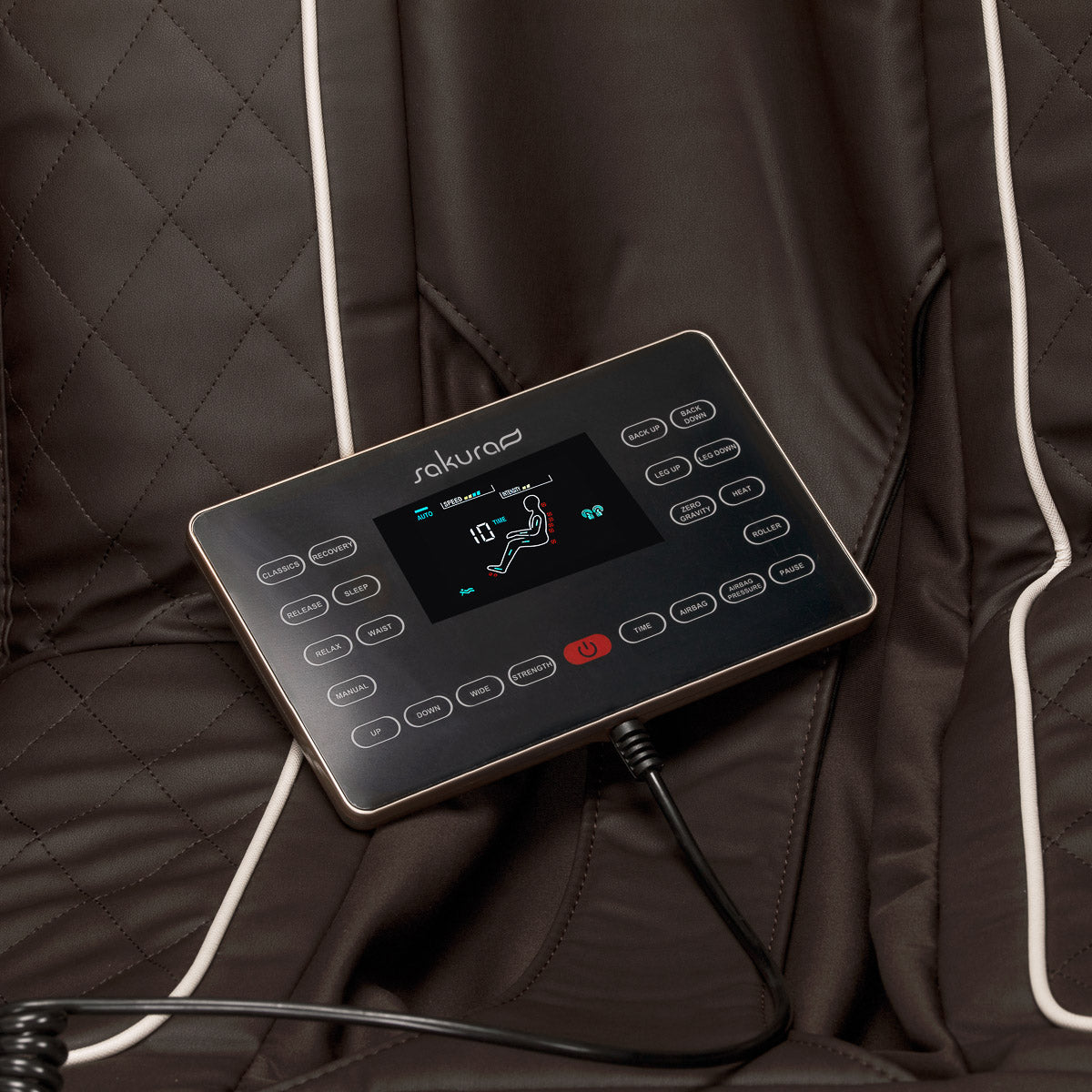 Fotoliu de masaj Sakura Comfort Plus 806 maro
