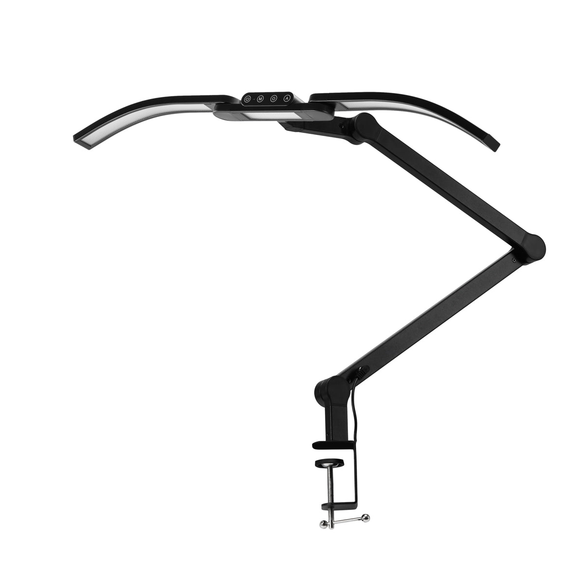 Lampă de manichiură Glow L05, neagră, curbată