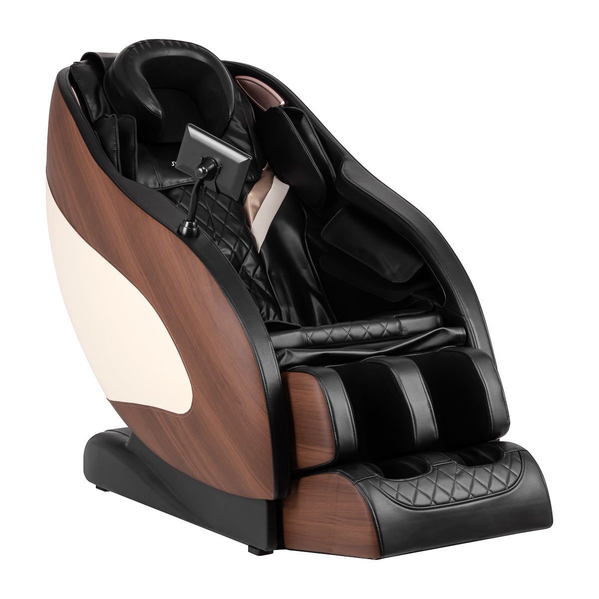 Scaun de masaj Sakura Classic 305 din lemn și piele