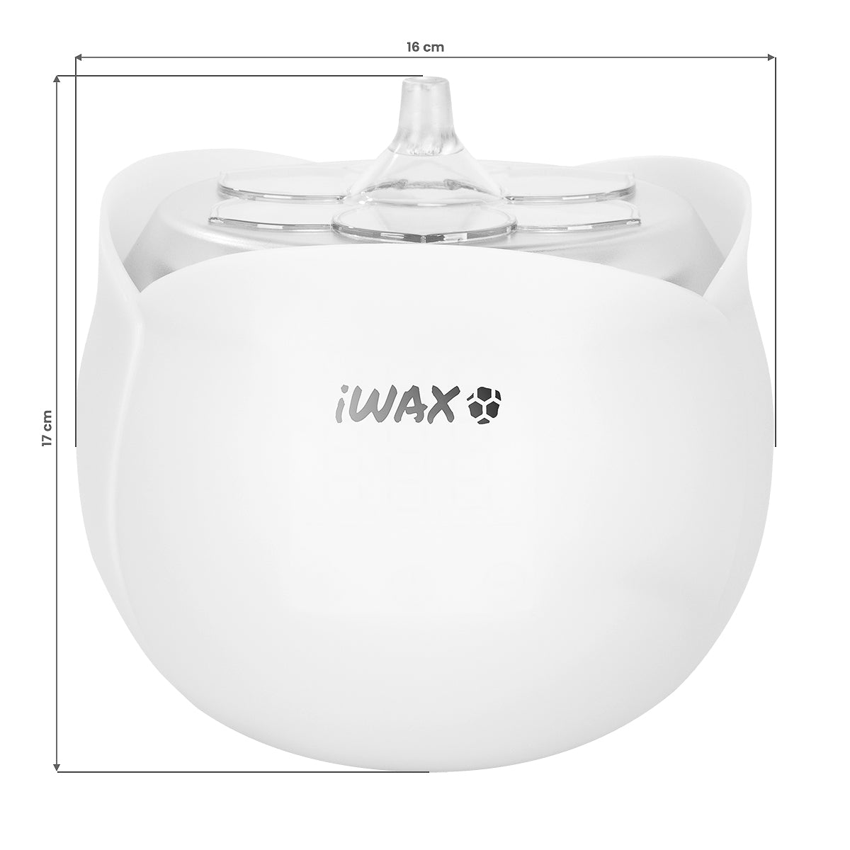 Încălzitor de ceară pentru flori iWax, alb