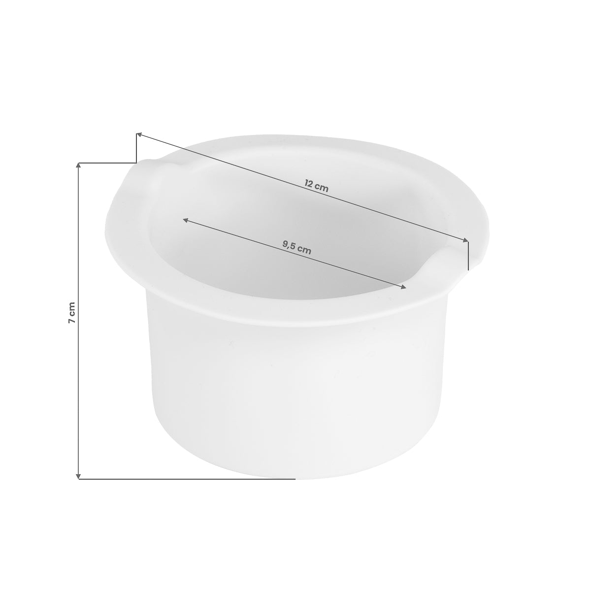 Încălzitor de ceară pentru flori iWax, alb