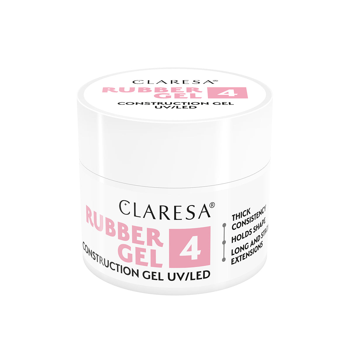 Gel de construcție Claresa Rubber Gel 4 - 12g