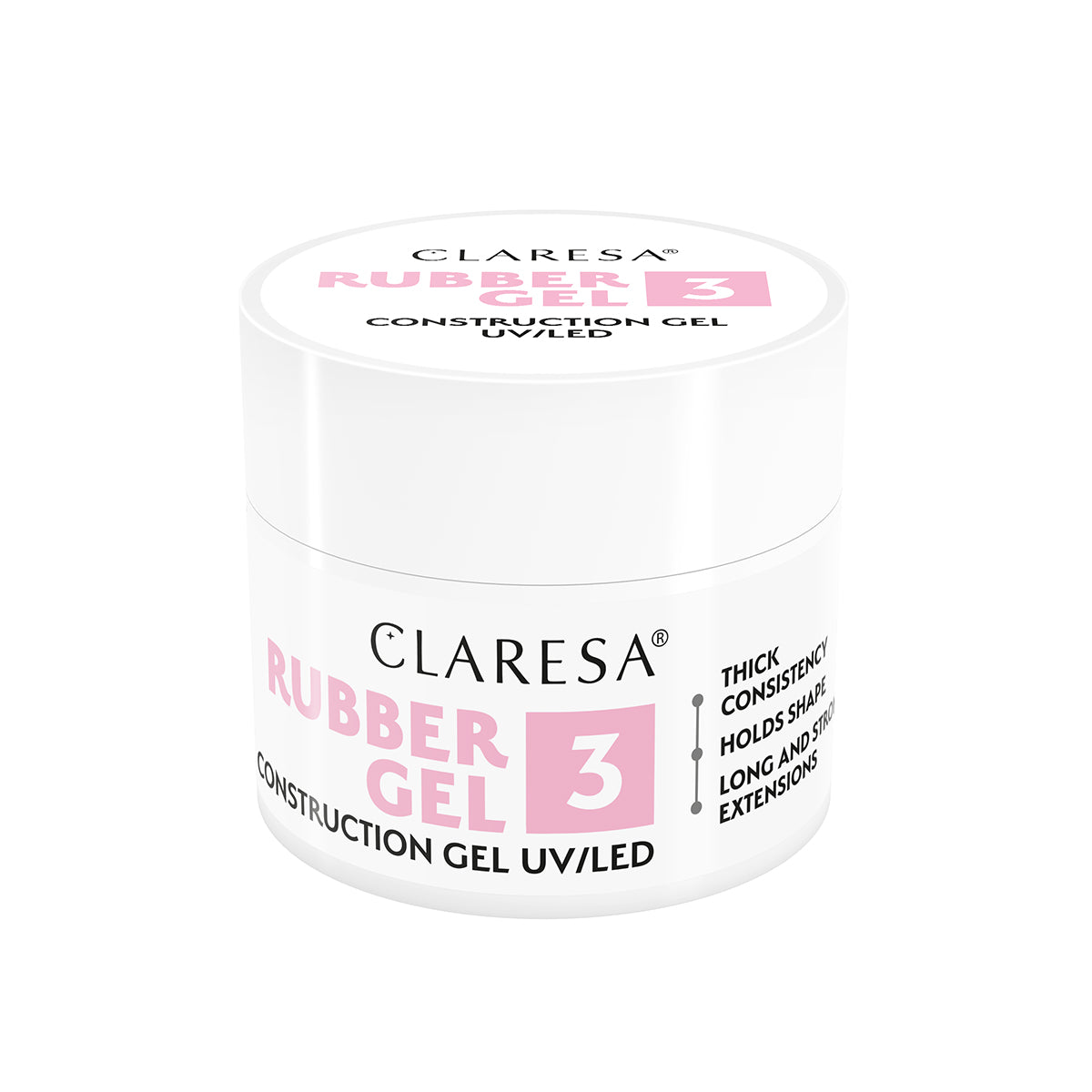 Gel de construcție Claresa Rubber Gel 3 - 12g