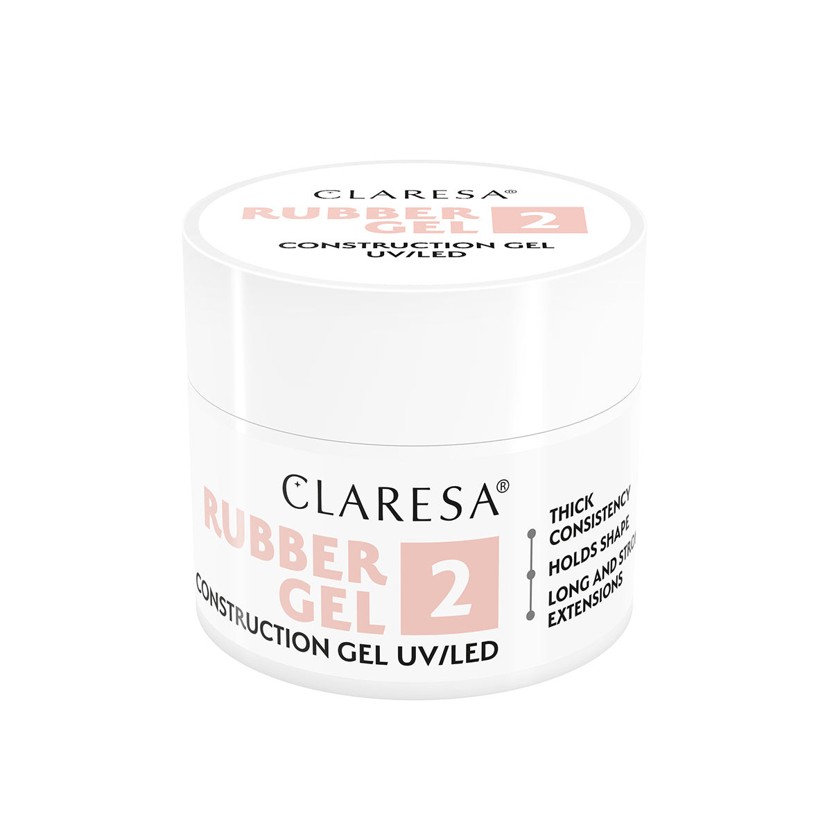 Gel de construcție Claresa Rubber Gel 2 - 12g