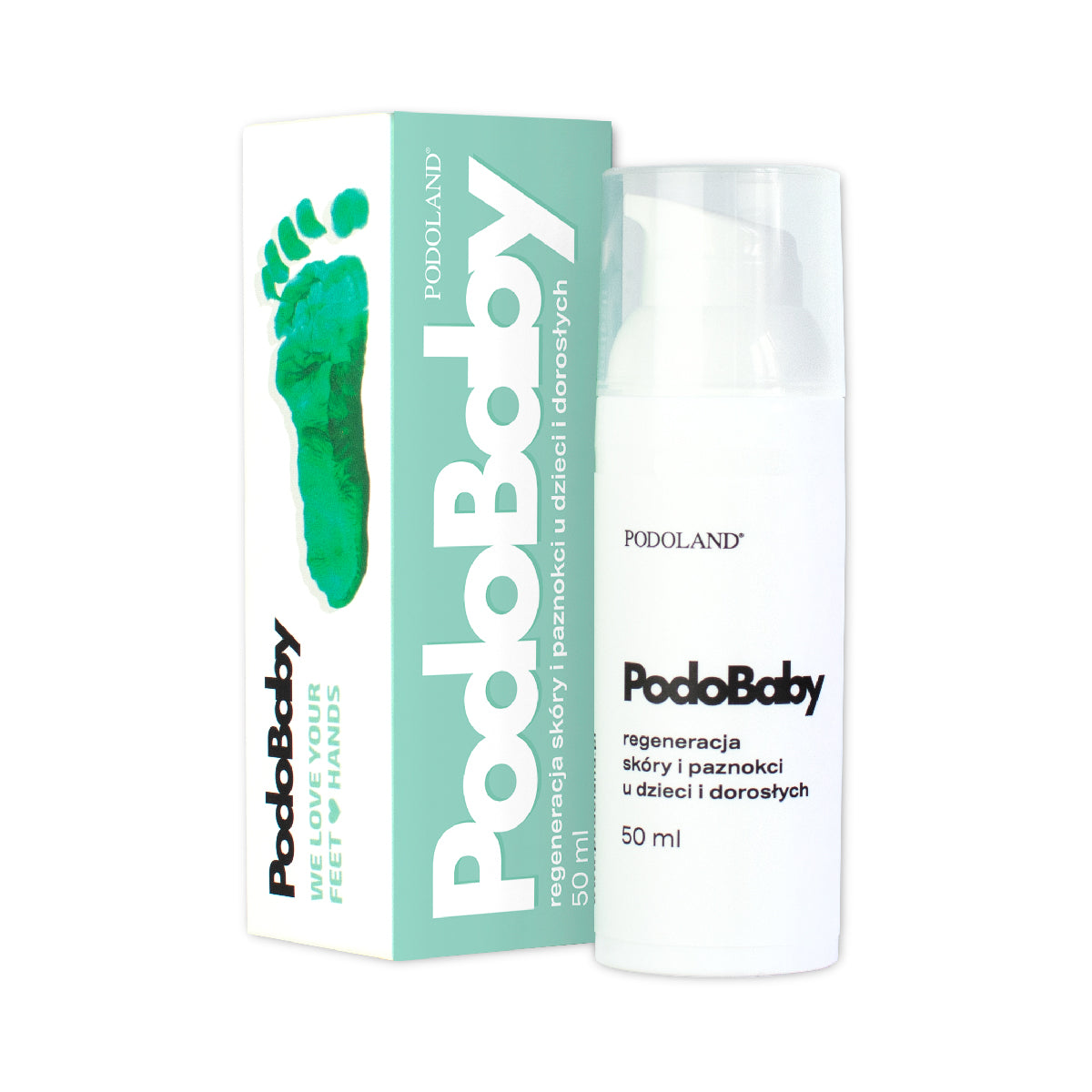 Podoland PodoBaby preparat pentru regenerarea pielii și unghiilor la copii și adulți 50ml