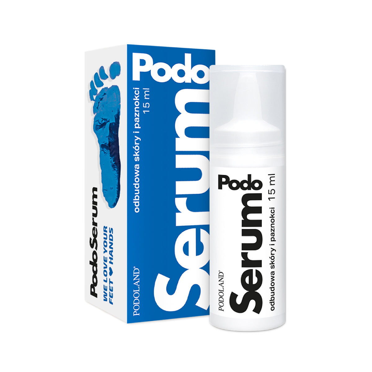 Podoland PodoSerum pregătire pentru reconstrucția pielii și unghiilor 15ml