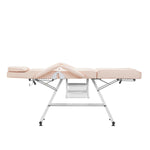 Scaun cosmetic Basic 202 cu tăvi, roz